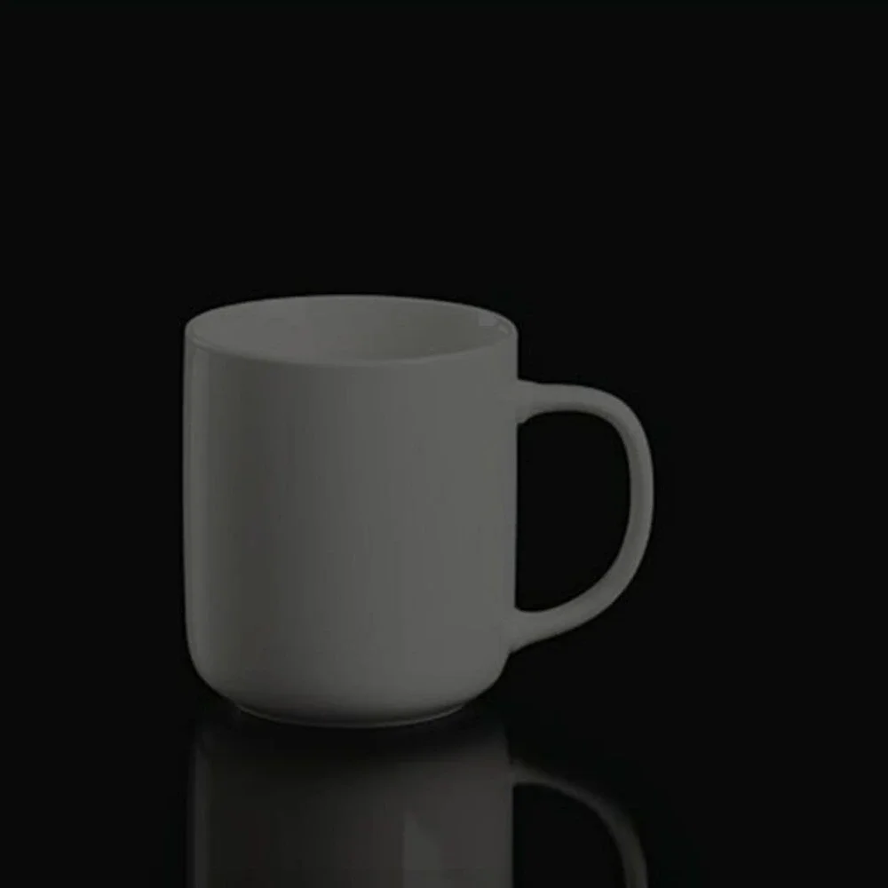OXFORD White Classic Mug Set - 340cc (Set of 2)